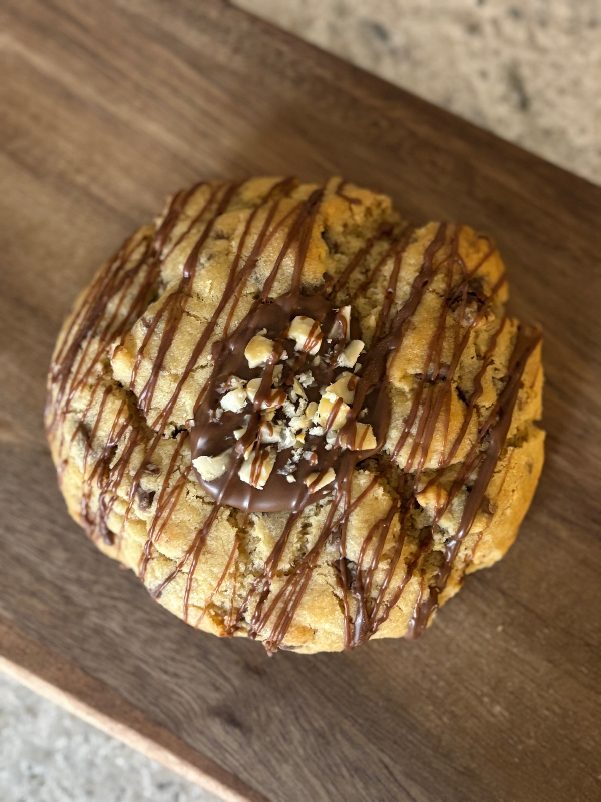 Nutella Stuffed Cookies