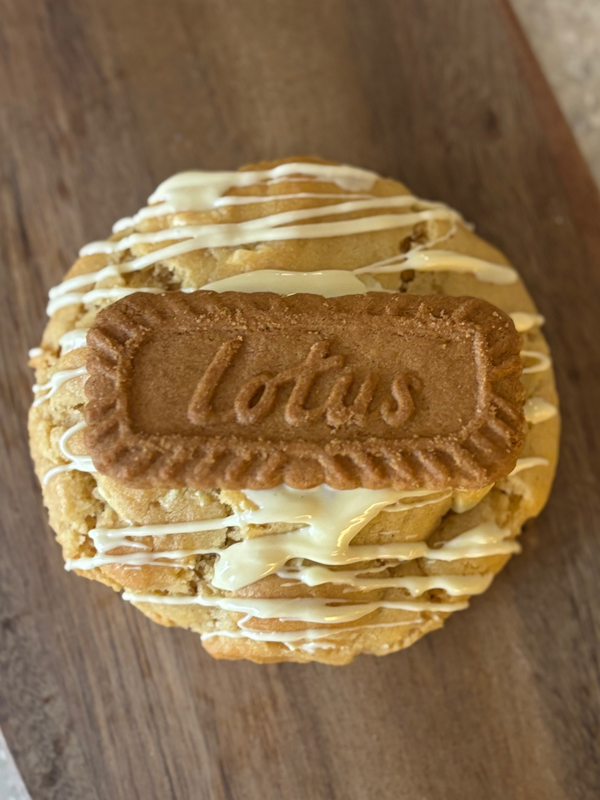 Biscoff Stuffed Cookies