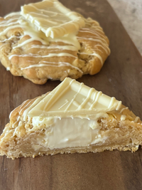 White Chocolate Stuffed Cookies
